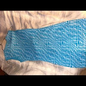 Fendi Vertigo Drees in Blue